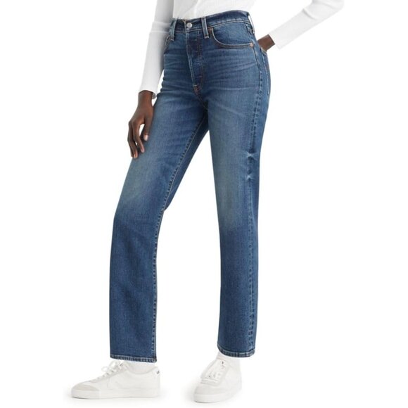 Women's Ribcage Straight Ankle Jeans
